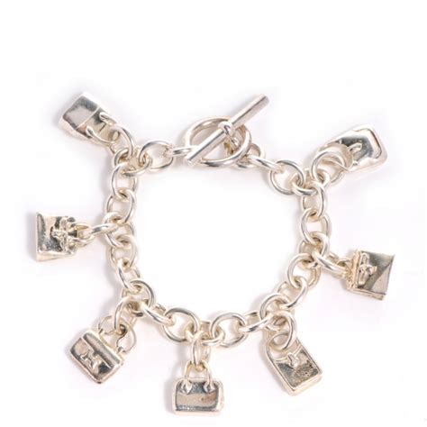 hermes ribbon bracelet|Hermes bag charms.